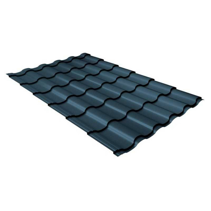 Металлочерепица Grand Line Kredo (Кредо) 0,5 Satin Мatt RAL 7024