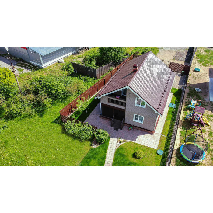 Металлочерепица Grand Line Kvinta plus (Квинта Плюс) 0,5 Rooftop Matte RAL 8017 Шоколад | c 3D резом фото 4