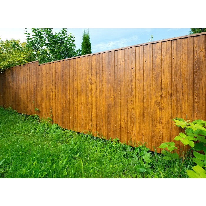 Профнастил С10A 0,4 Print Premium Golden Wood фото 5