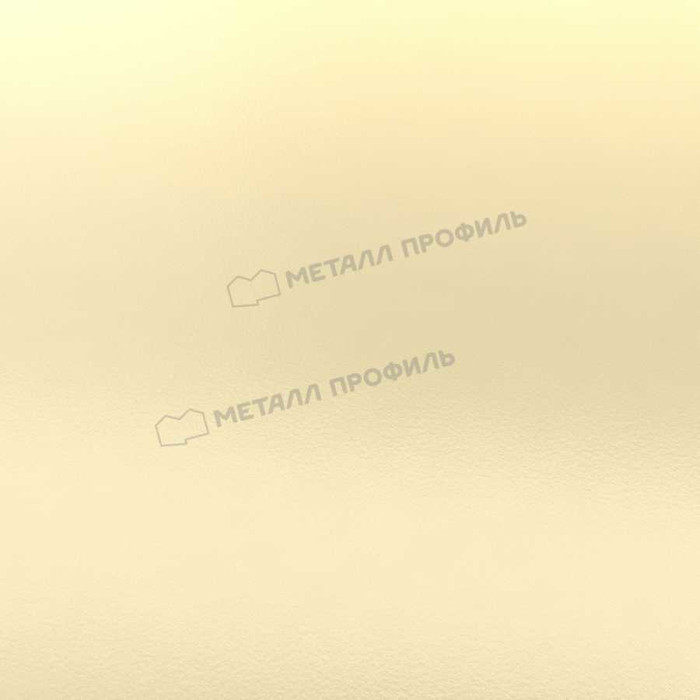Штакетник Металл Профиль ELLIPSE-T 0,45 Полиэстер RAL 1014 Слоновая кость фото 3