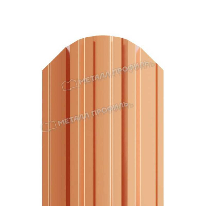 Штакетник Металл Профиль TRAPEZE-O 0,5 AGNETA® Copper/Copper Медный/Медный