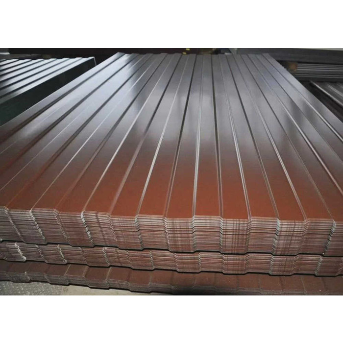 Профнастил С8А 0,45 Drap ST с пленкой RAL 8017 шоколад фото 2