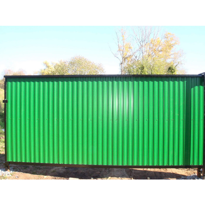 Профлист Grand Line C10A Полиэстер 0.45 мм RAL 6019 Бело-Зеленый фото 3