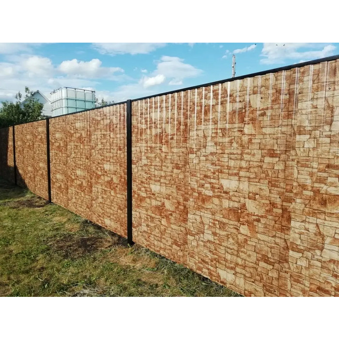 Профлист Grand Line C10A Print Elite 0.45 мм Sand Stone фото 2