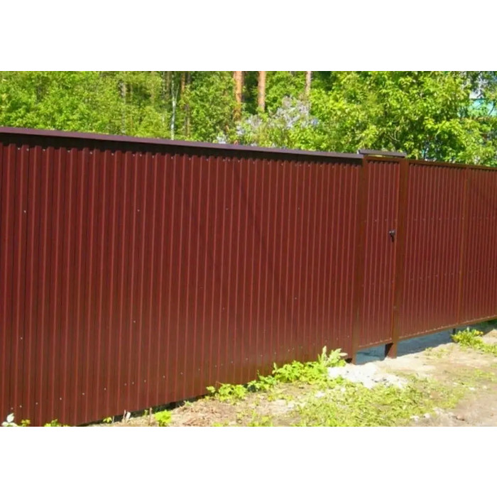 Профлист Металл Профиль С-8 0,5 VikingMP® E RAL 8019 Серо-коричневый | A фото 6