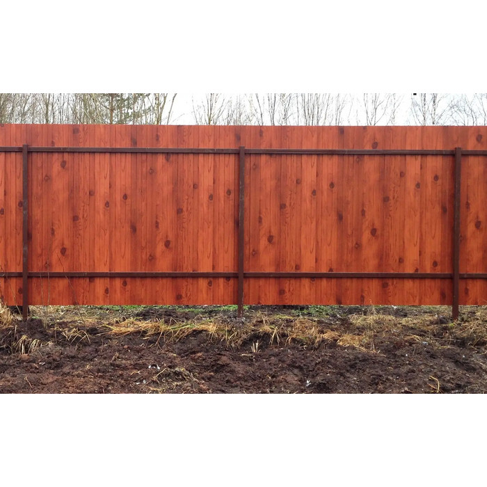 Профлист Grand Line С10В Print Elite 0.45 мм Cherry Wood фото 5