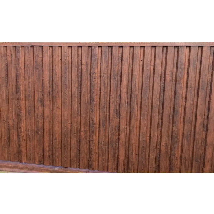 Профлист Grand Line С10В Print Elite 0.45 мм Cherry Wood фото 2