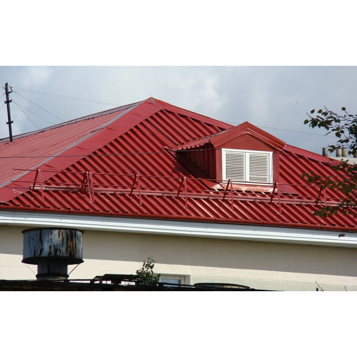 Профлист Металл Профиль С-8 0,5 PURMAN® RAL 3011 Коричнево-красный | B фото 4