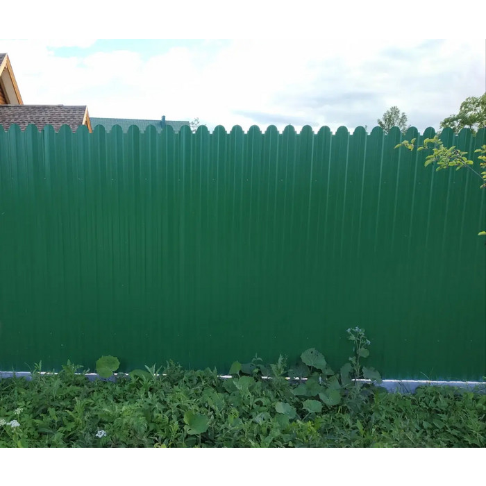 Профлист Grand Line фигурный C10A Rooftop Matte 0.5 мм RAL 8017 Шоколад фото 3