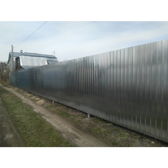 Профлист Металл Профиль МП-10 0,5 ECOSTEEL® матовый Бразильская Вишня фото 2
