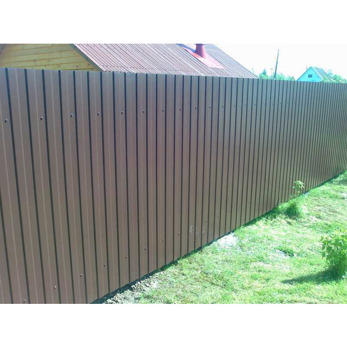 Профлист Grand Line C20A Print Elite 0.45 мм Chestnut Wood фото 3