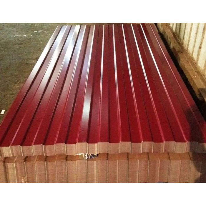 Профлист Металл Профиль МП-10 0,5 ECOSTEEL® текстурированный Золотой Дуб фото 5