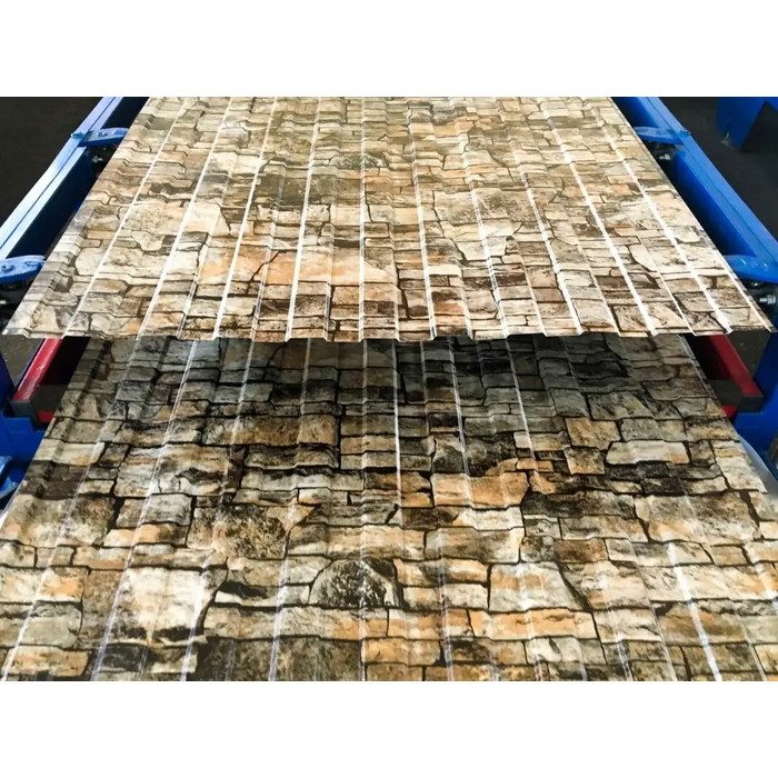 Профлист Grand Line С20В Print Elite 0.45 мм Sand Stone фото 3