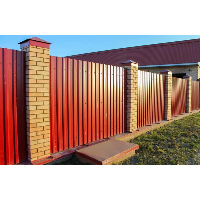 Профлист Металл Профиль С-8x1150-A 0,5 AGNETA® Copper/Copper/Медный/Медный фото 6