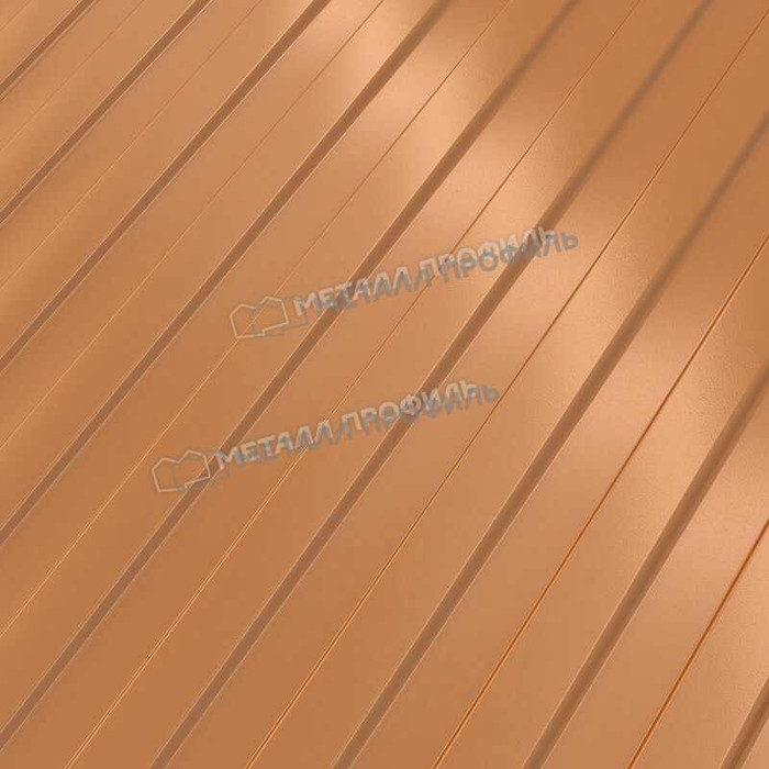 Профлист Металл Профиль С-8 0,5 AGNETA® Copper/Copper/Медный/Медный фото 5