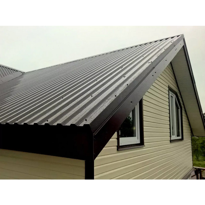 Профлист Металл Профиль С-8 0,5 VALORI DarkGrey/Темно-серый | A фото 6