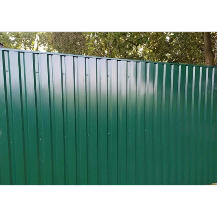 Профлист Grand Line С20В Satin 0.5 мм RAL 6011 Резедово-Зеленый фото 9