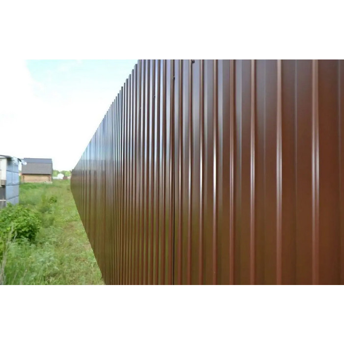 Профлист Grand Line C10A Rooftop Matte 0.5 мм RAL 8017 Шоколад фото 3