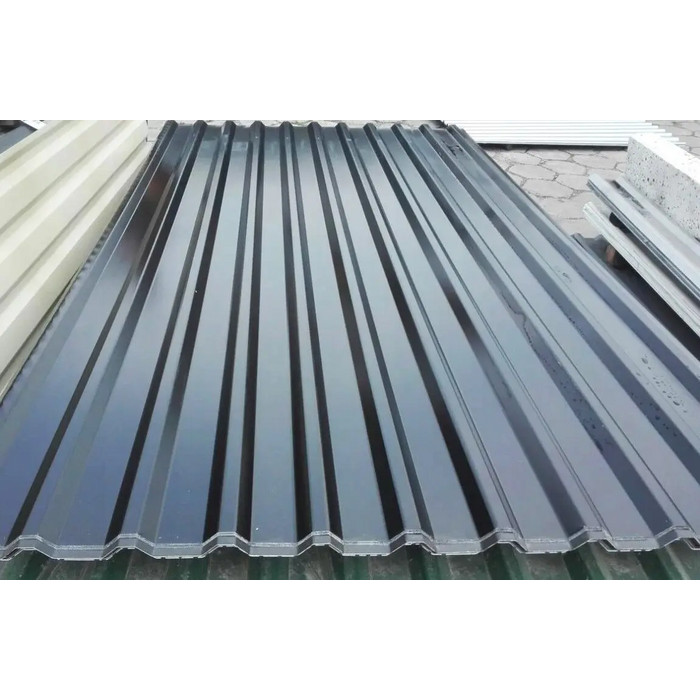 Профлист Grand Line C10A Rooftop Matte 0.5 мм RAL 9005 Черный фото 2