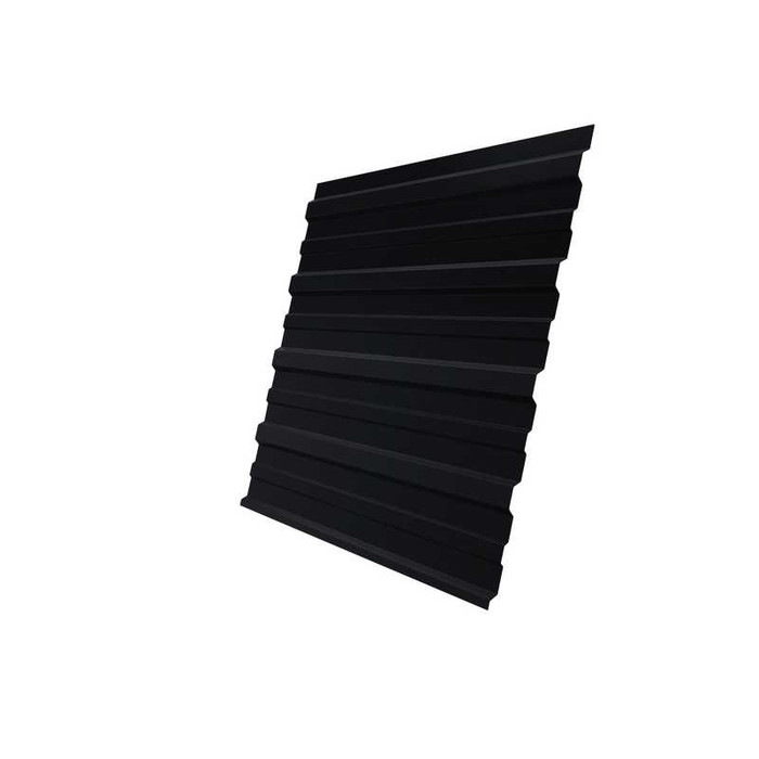 Профлист Grand Line C10A Velur 0.5 мм RAL 9005 Черный
