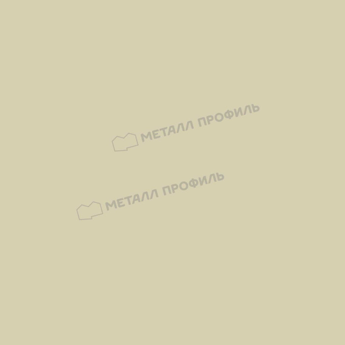 Штакетник Металл Профиль ELLIPSE-T 0,45 Полиэстер RAL 1035 Бежевый жемчуг фото 2