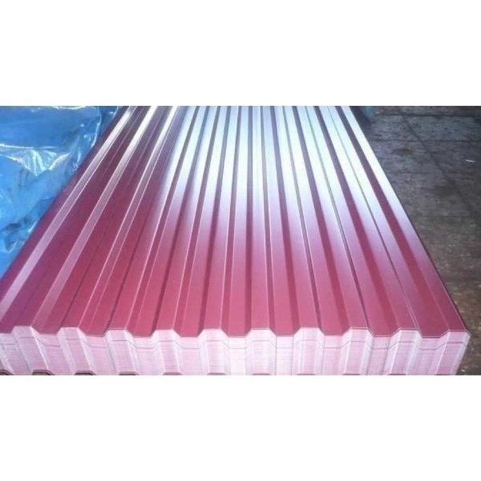 Профнастил С20В 0,5 Satin с пленкой RAL 3005 красное вино фото 5