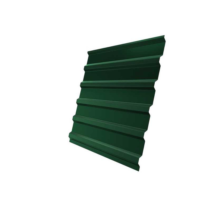 Профнастил С20В 0,5 Satin с пленкой RAL 6005 зеленый мох