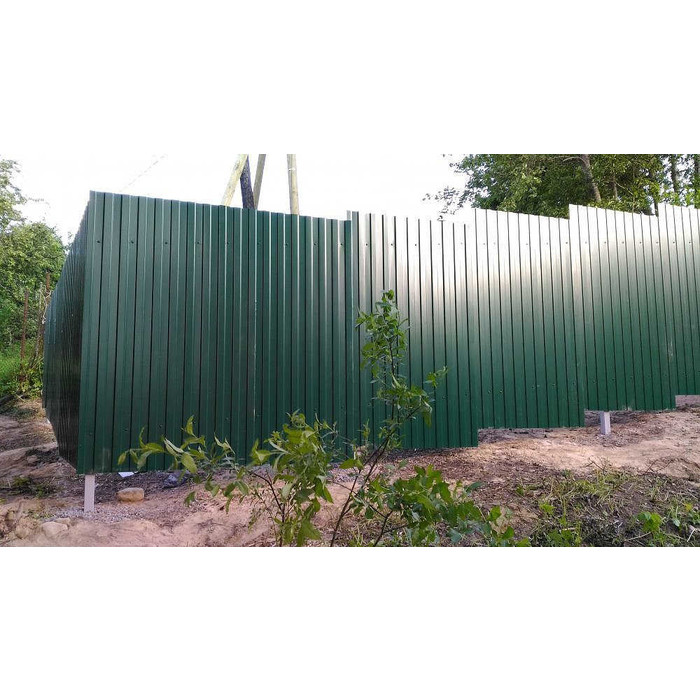 Профлист Grand Line C8A Drap 0.5 мм RAL 6005 Зеленый Мох фото 3