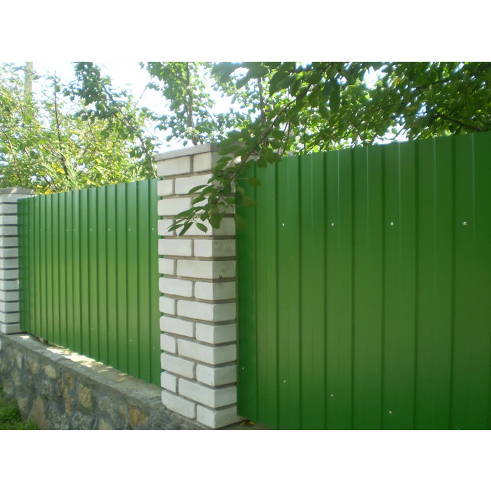 Профлист Металл Профиль С-8 0,5 PURMAN® Tourmalin/Светло-зеленый металлик | B фото 6