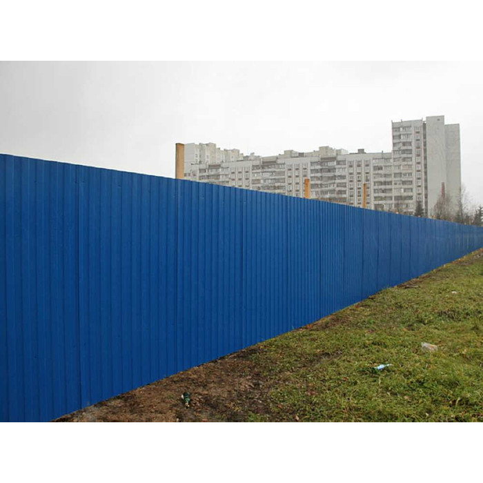 Профлист Grand Line фигурный C8A Полиэстер 0.45 мм RAL 5002 Ультрамариново-Синий фото 3