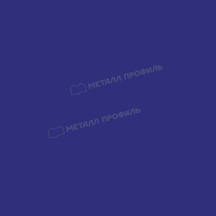 Штакетник Металл Профиль ELLIPSE-T 0,5 NormanMP RAL 5002 Ультрамарин фото 2