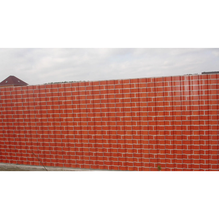 Профлист Металл-Профиль МП-20 ECOSTEEL® 0.5 мм Кирпич фото 4