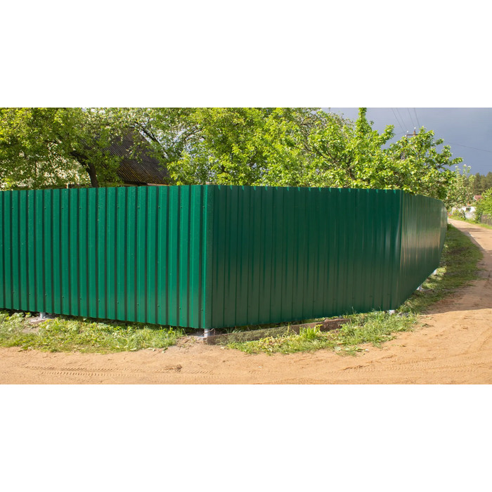 Профлист Grand Line С21R Drap 0.45 мм RAL 6005 Зеленый Мох фото 6