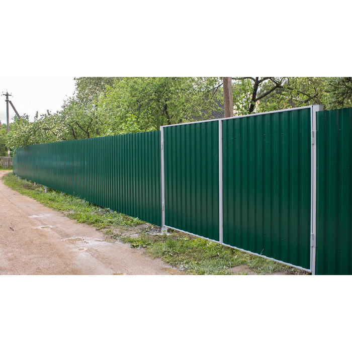Профлист Grand Line С21R Drap 0.45 мм RAL 6005 Зеленый Мох фото 4
