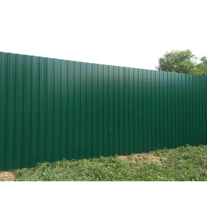 Профлист Grand Line С21R Drap 0.45 мм RAL 6005 Зеленый Мох фото 5