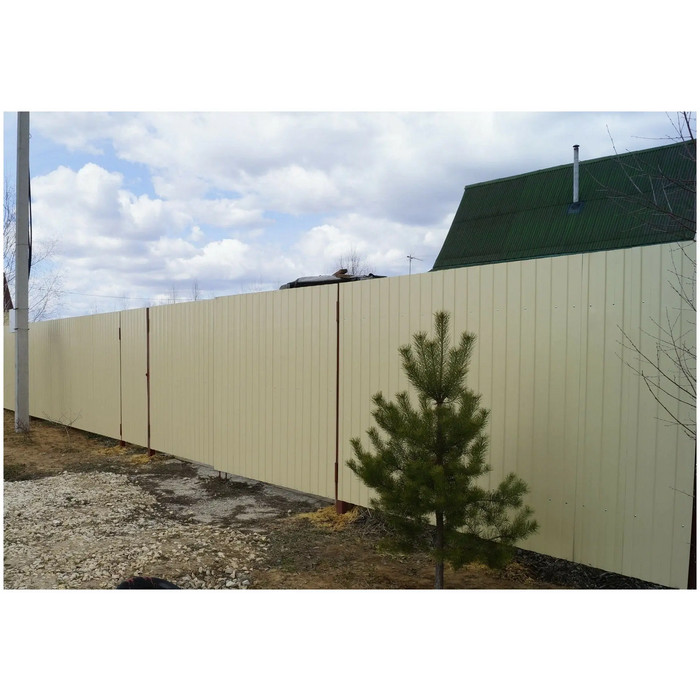 Профлист Grand Line HC35R Drap 0.45 мм RAL 1014 Слоновая Кость фото 2