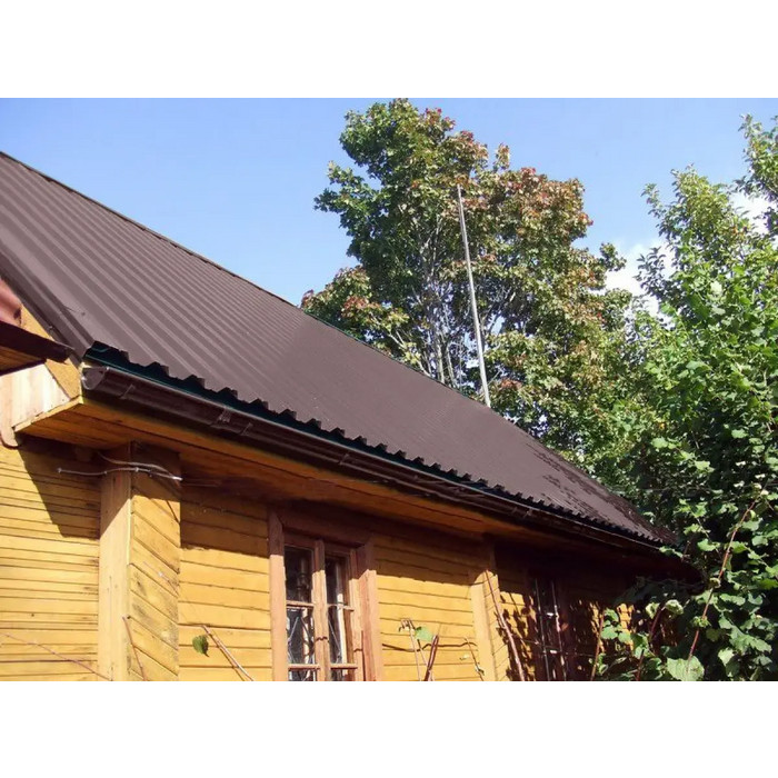 Профлист Grand Line HC44R Quarzit 0.5 мм RAL 8017 Шоколад фото 6