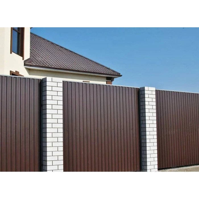 Профлист Grand Line С21R Quarzit PRO Matt 0.5 мм RAL 8017 Шоколад фото 3