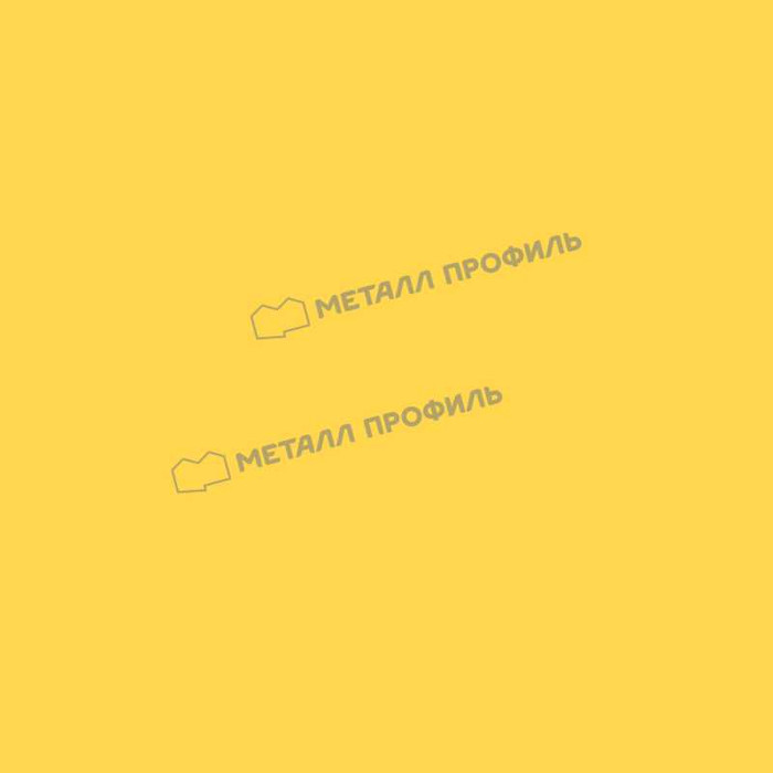 Профлист Металл-Профиль С-21 Полиэстер 0.5 мм RAL 1018 Желтый цинк фото 3