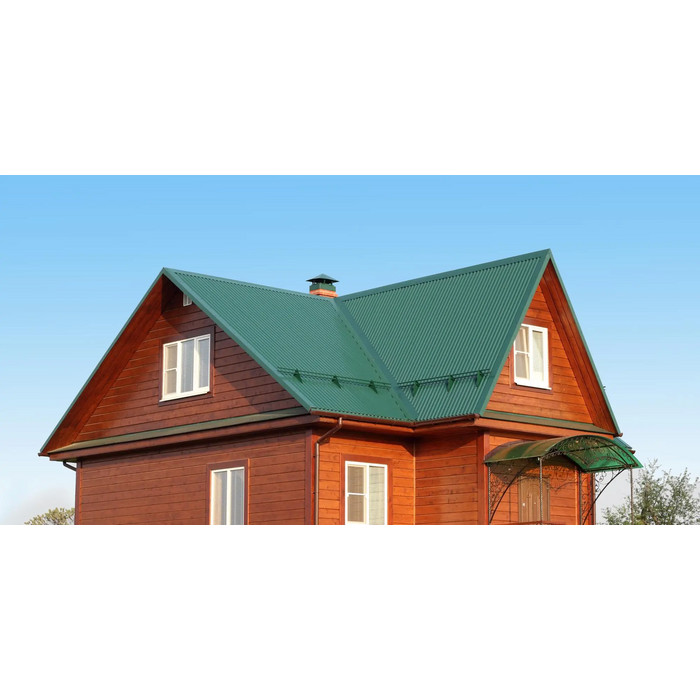 Профлист Grand Line HC35R Drap ST 0.45 мм RAL 6005 Зеленый Мох фото 6