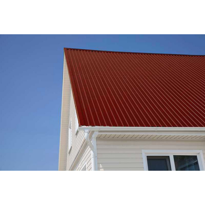 Профлист Grand Line H60R PurLite Matt 0.5 мм RAL 8004 Терракота фото 3