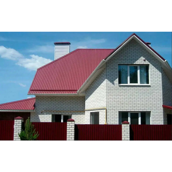 Профлист Металл Профиль МП-20 0,5 PURMAN® RAL 3011 Коричнево-красный | B фото 7