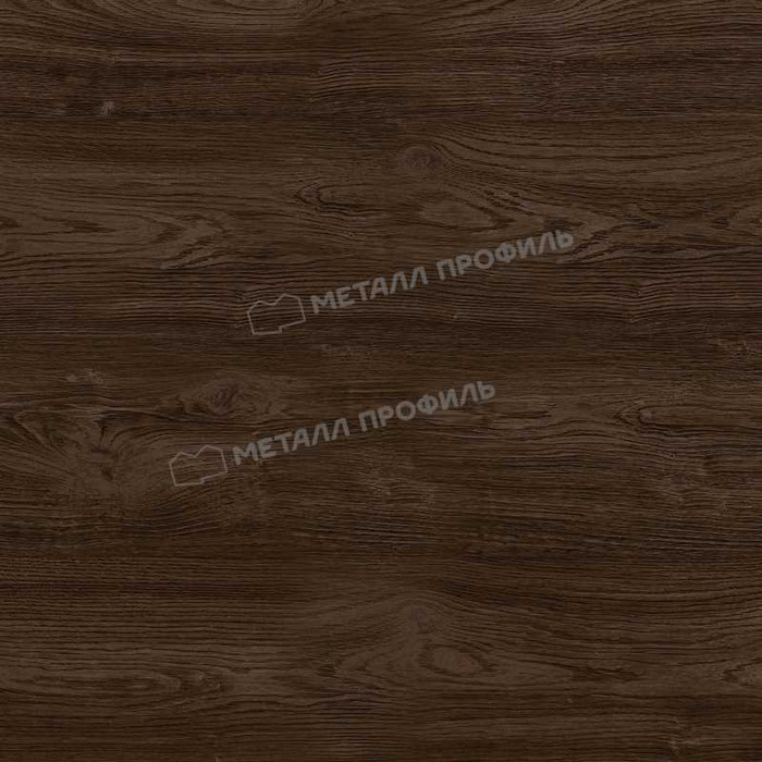 Профлист Металл Профиль С-44 ECOSTEEL® матовый 0,5 мм Мореный Дуб | B фото 3