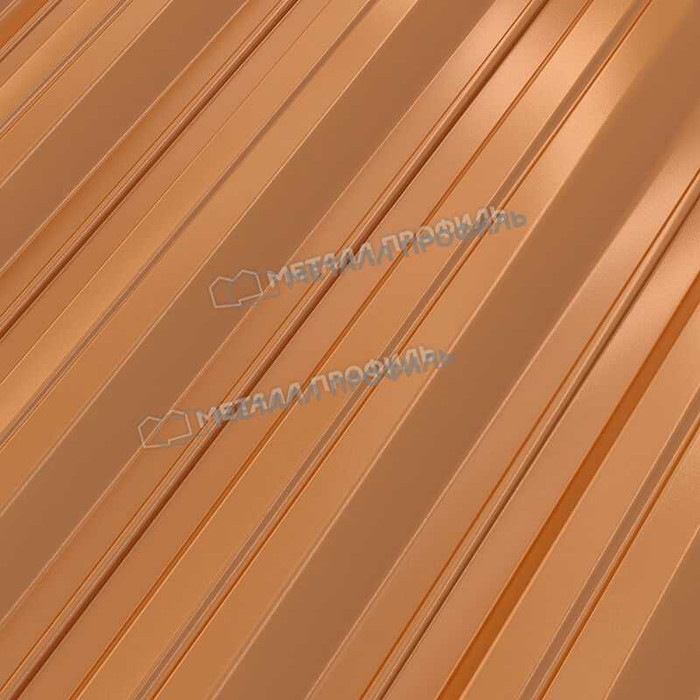 Профлист Металл Профиль НС-35 AGNETA® 0,5 мм Copper/Copper/Медный/Медный фото 5