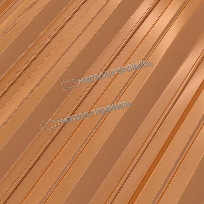 Профлист Металл Профиль НС-35 0,5 AGNETA® Copper/Copper/Медный/Медный фото 5