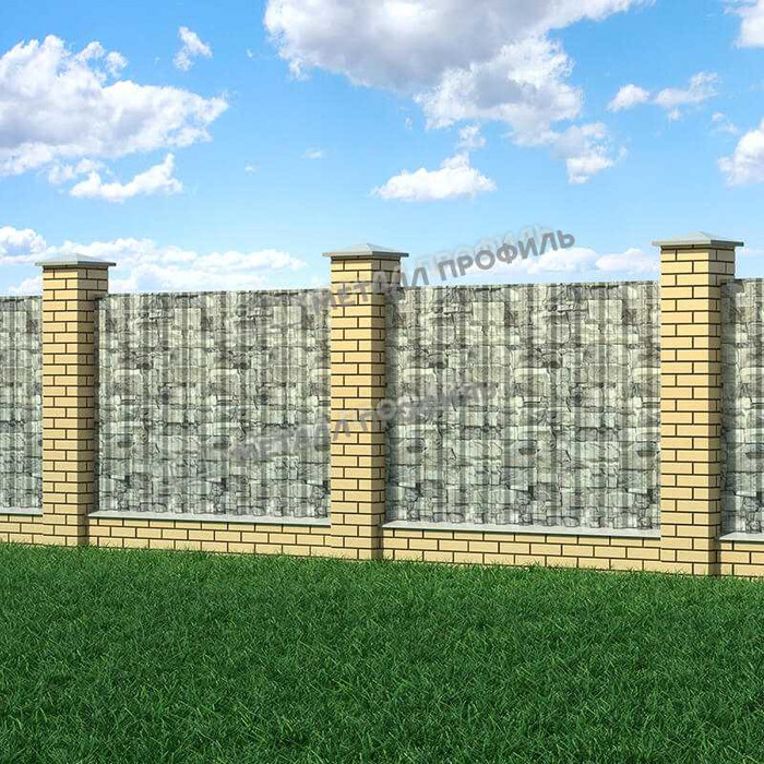 Профлист Металл-Профиль НС-35 ECOSTEEL® 0.5 мм Белый Камень фото 3
