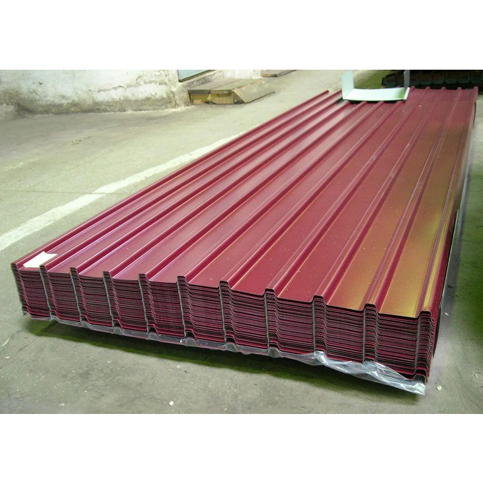Профлист Grand Line С10R Atlas 0.5 мм RAL 3005 Красное Вино фото 6