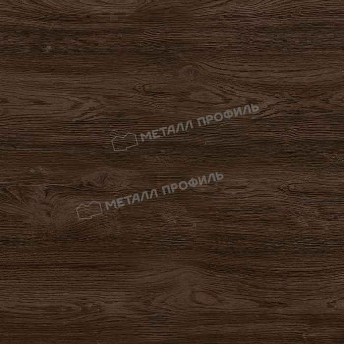 Профлист Металл Профиль МП-35 ECOSTEEL® матовый 0,5 мм Мореный Дуб фото 3