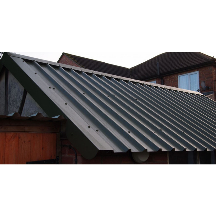 Профлист Металл-Профиль МП-35 ECOSTEEL® матовый 0.5 мм Беленый Дуб фото 5