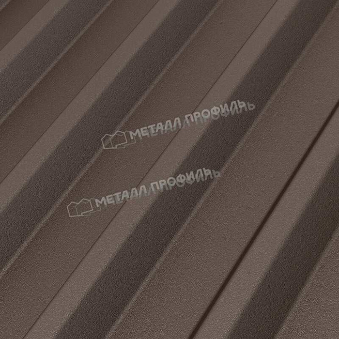 Профлист Металл Профиль С-44 0,45 VikingMP® RAL 8017 Коричневый шоколад фото 5